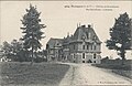 Le château de Brocéliande au début du XXe siècle (carte postale).