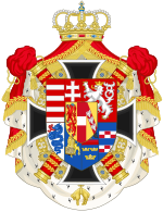 Description de l'image Coat of Arms of Archduke Charles, Duke of Teschen.svg.