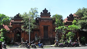 Puri Pemecutan, antigo palácio real