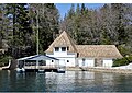 "Happy Landing", Doheny Estate, Dock House, Gordon Kaufman, Architect, 1935