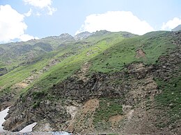 3. Fertile mountain tops along the initial climb