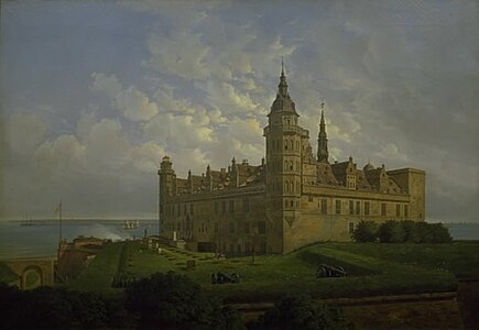 Kronborg set fra nordbastionen (National Gallery of Denmark)