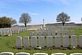 Le cimetière militaire.