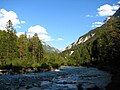 Die Isar im Hinterautal