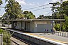 Westbound view of Jordanville platforms 1&2