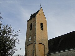 Le clocher de l'église.