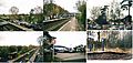 I took this picture of King's Sutton Station station year 2010 and 2001. Conpeare the fencing types. The pictures are dated.