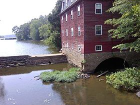 The Kingston Mill with Lake Carnegie