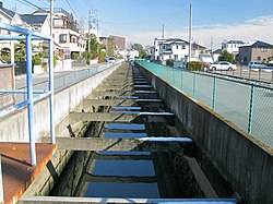 四条幹排水路