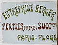 Entreprise Berger Pentier frères successeurs.