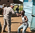 Liberia "handshake"