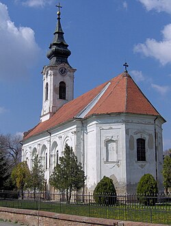 St. Nicholas Serbian Orthodox Church in Melenci