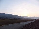 駅南西方面の風景