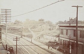 Minnesota Capitol site: Looking North ca.1893