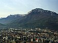 Blick über Grenoble zum Moucherotte)