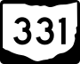 State Route 331 marker