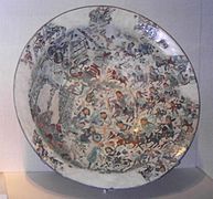 Grand plat, fin du XIIe siècle, début du XIIIe siècle, Freer Gallery of Art[18].