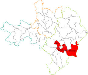 Carte de la circonscription