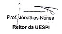 Assinatura de Jônathas Nunes