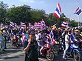 Image 59Protesters mobilising, 1 December 2013 (from History of Thailand)
