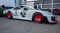 Porsche 935 at Rennsport Reunion VI at Laguna Seca in 2018