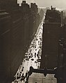 Septième Avenue, New York, 1935.