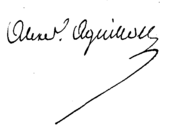 signature d'Alexandre Aguillon