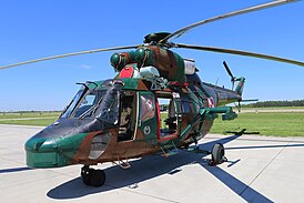 Санитарный вертолёт PZL W-3 Sokół, 2008 год.