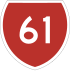 State Highway 61 shield}}