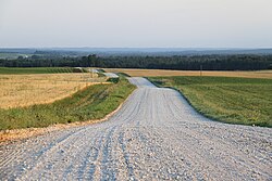 Road from Tamsa to Laguja