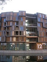 Tietgenkollegiet (residencia de estudiantes), Ørestad: Lundgaard & Tranberg, 2005-06 .