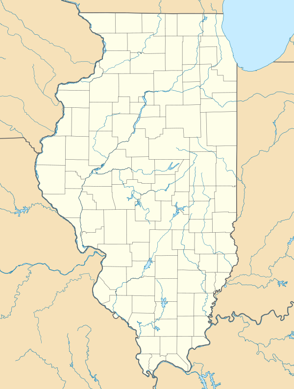 Illinois is located in Illinois