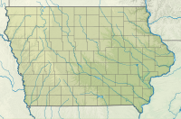 IA is located in Iowa