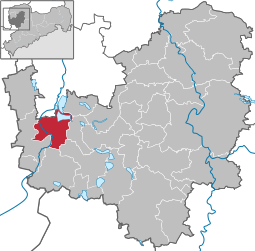 Zwenkau – Mappa