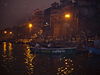 Tourist and pilgrim boats on Ganges River on the occasion of Dev Deepawali festival on Karthik Purnima