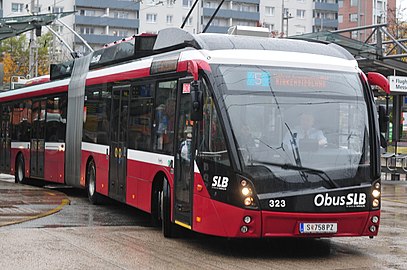 Solaris Trollino 18 в Зальцбурге