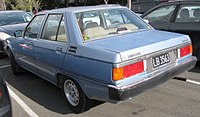 Rear view of 1983 1.6 GLS (NZ)