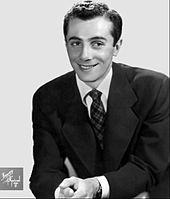 Publicity photograph of Al Martino from 1952