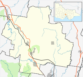 Newham is located in Shire of Macedon Ranges