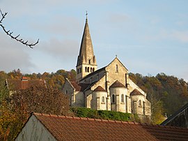 The church in Bligny-sur-Ouche