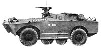 BRDM-1 SPW-Aufklärungsvariante, Alternativbezeichnung: SPW-40P2