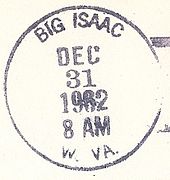 Big Isaac postmark