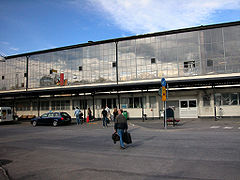 Stockholm Bromma Airport, terminal entrance