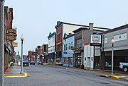Streetscape on east side of 5th street, north of Scott, 2009.