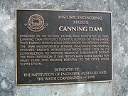 Commemorative plaque