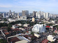 Cebu Business Park and IT Park skyline, Kamputhaw