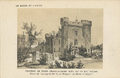 Dessin du château vers 1860.