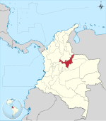 Location of Boiacá