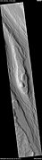 Streamlined forms in a channel, as seen by HiRISE under HiWish program