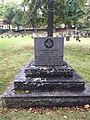 Gov. Richard Philipps nephew Capt. Erasmus James Philipps monument, died 1760, unmarked grave, 40th Regiment of Foot, participated in the Battle of Grand Pré and the Cape Sable Campaign, Nova Scotia Council (1730–1760)[13]